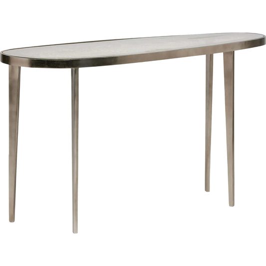 Jan Console Table by Interlude Home. Made from aluminum, glass in a modern style.