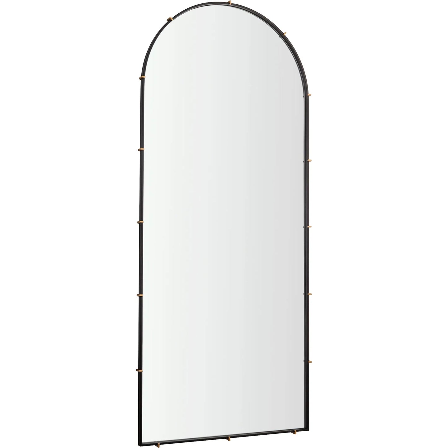 001 SI-2328644 | Primary Silo | Klipp Oval Mirror by Cyan Design in black. Made from metal, mirrored glass in a transitional style.