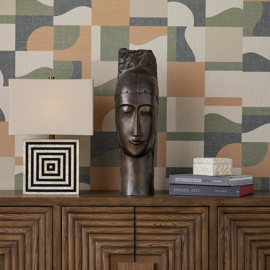 Felice Box Set by Currey and Company. Made from bone, sheesham in a modern style.