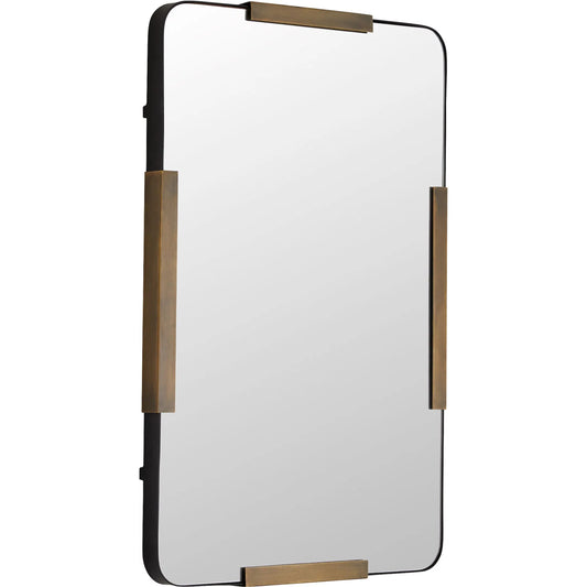 Speculo Mirror by Cyan Design. Made from iron, cast aluminum, mirrored glass in a transitional style.