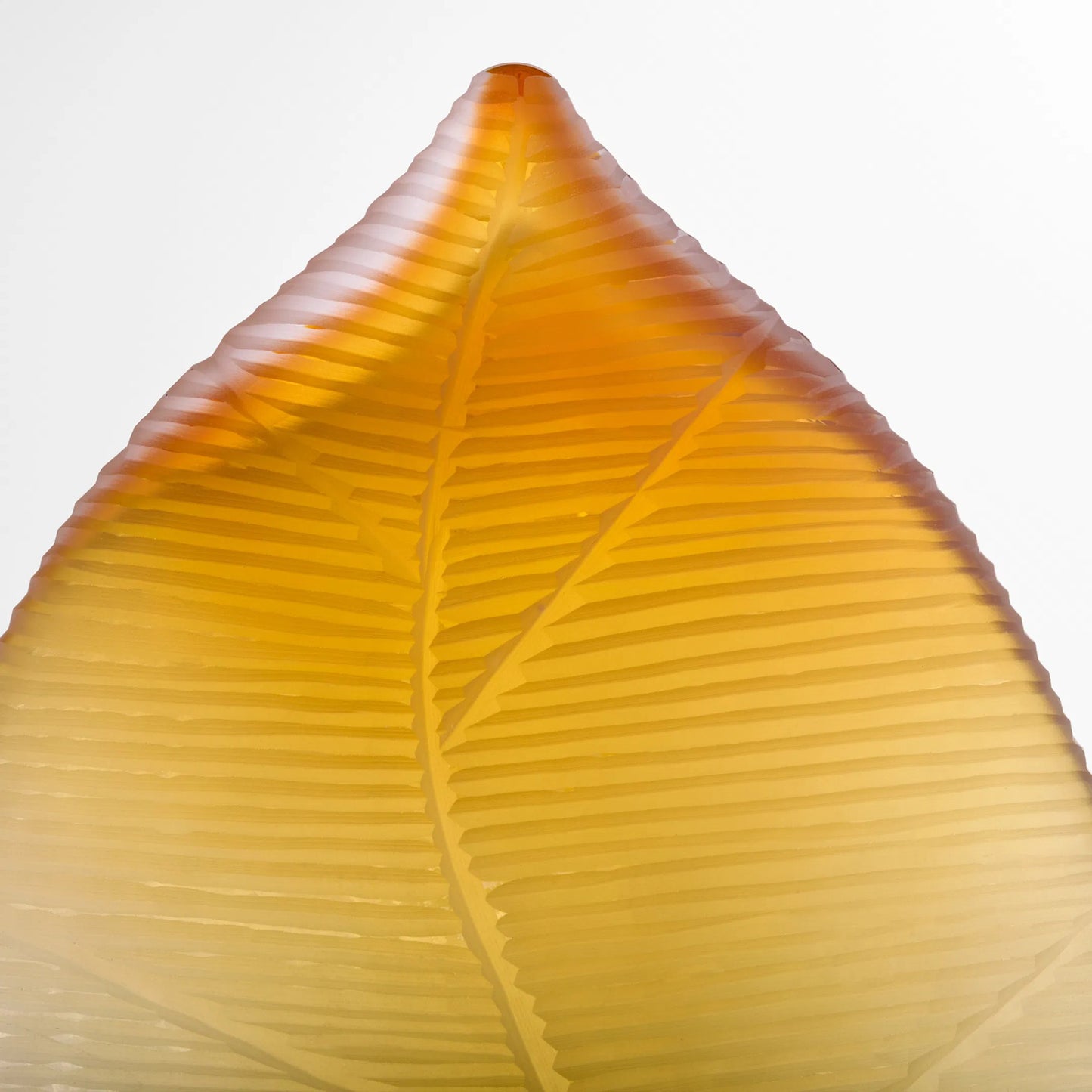 004 SI-2445052 | Closeup | Vesper Vase by Cyan Design in orange, grey. Made from glass in a eclectic & global style.