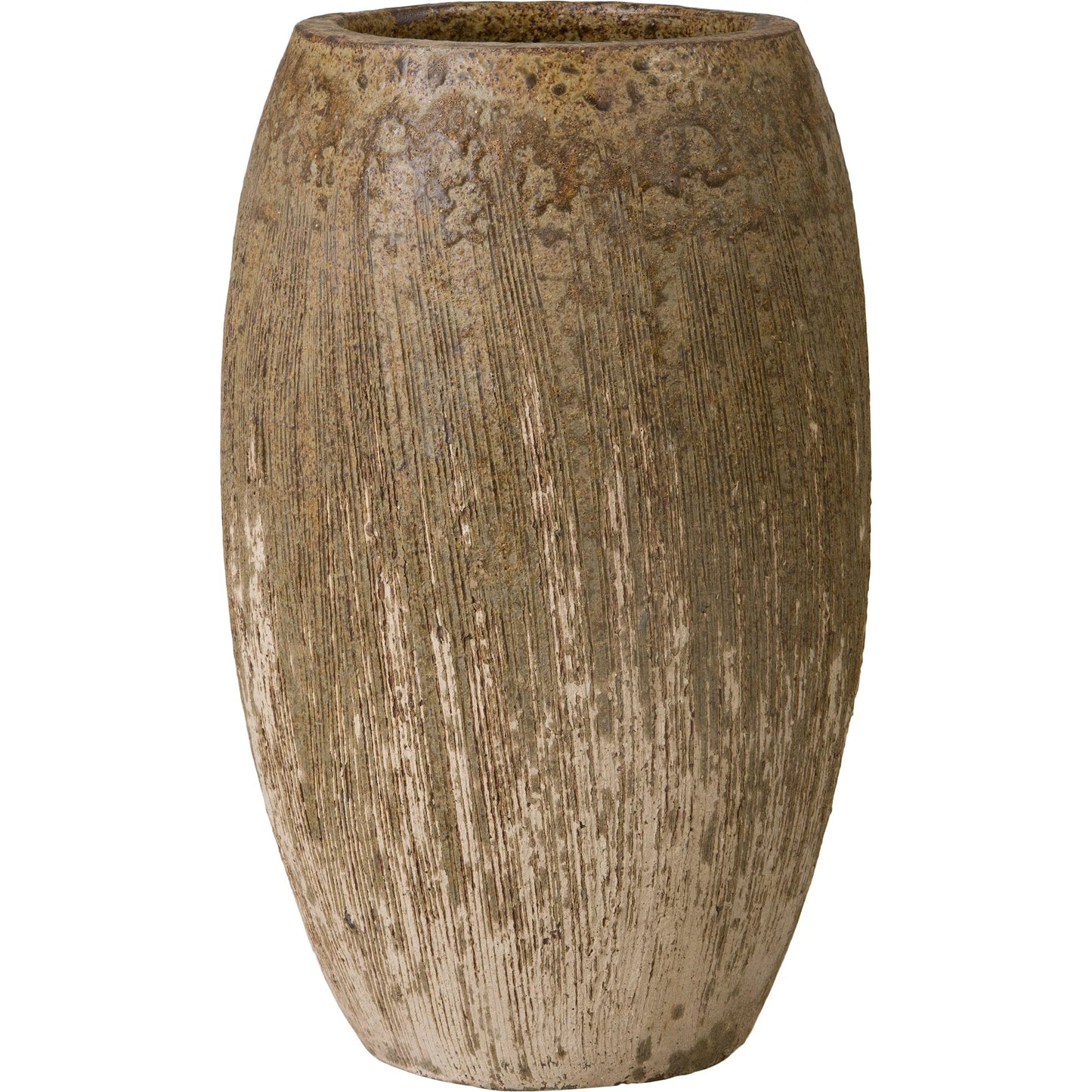 000 SI-2630373 | Primary Silo | Dover Indoor/Outdoor Planter by Emissary in antique amber and semi-glossy glaze. Made from ceramic in a unique style.