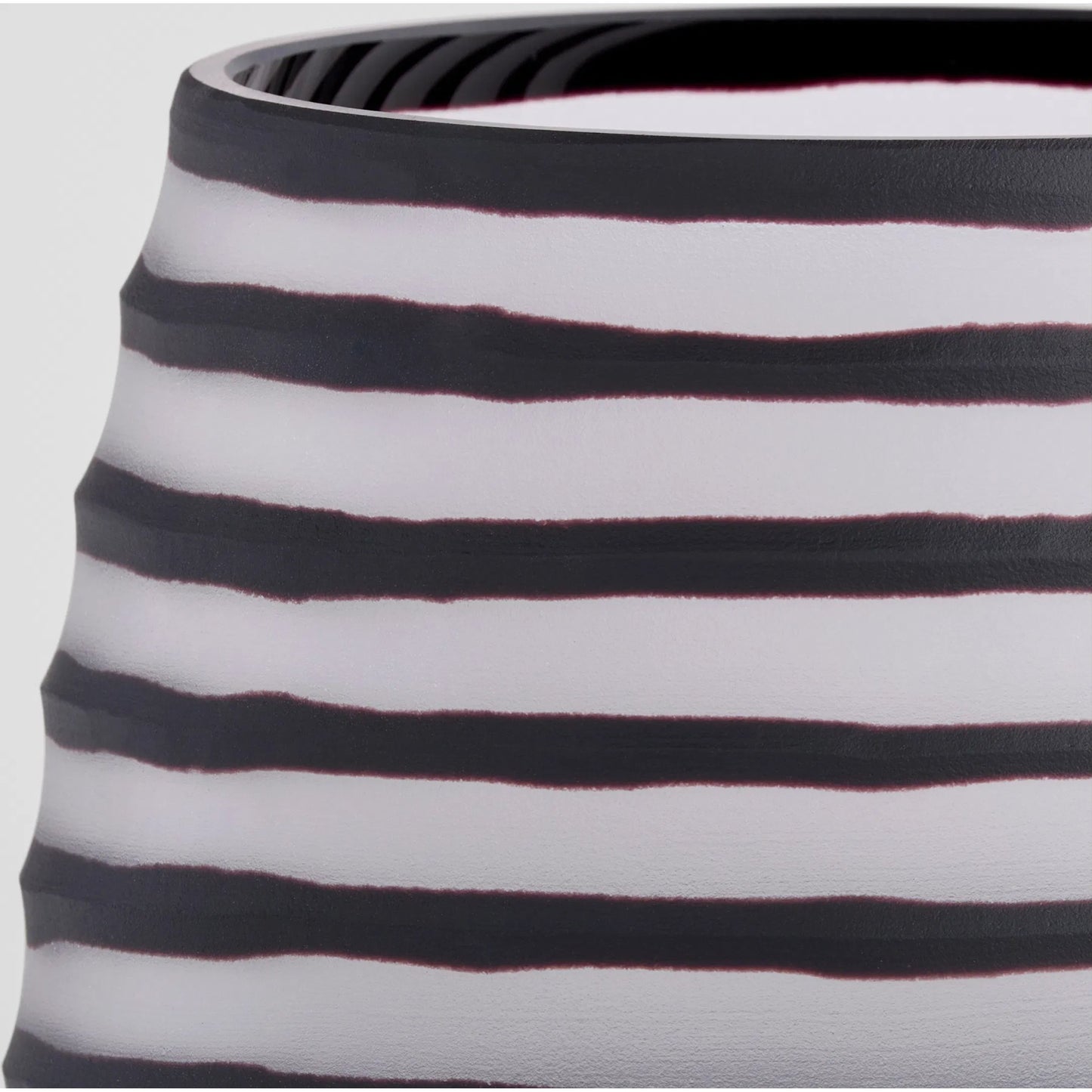 005 SI-2444986 | Closeup | Midnight Road Vase by Cyan Design in black, clear, copper. Made from glass in a eclectic & global style.