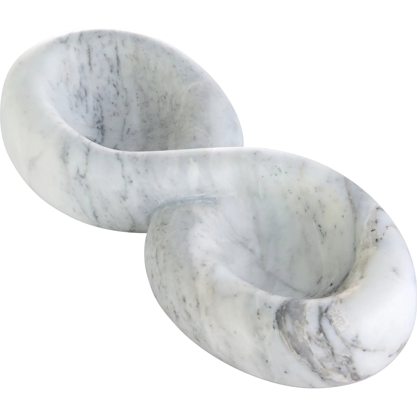 001 SI-2444918 | Primary Silo | Continuum Tray by Cyan Design in arabescato. Made from marble in a modern style.