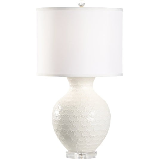 001 SI-2104282 | Primary Silo | Venise Lamp by Wildwood in white, clear. Made from unique in a modern style.