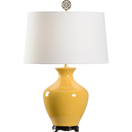 001 SI-2104284 | Primary Silo | Parkway Lamp by Wildwood in spice mustard glaze, black. Made from unique in a modern style.