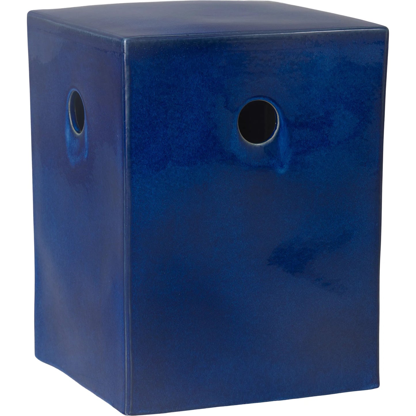000 SI-2630500 | Primary Silo | Square Indoor/Outdoor Stool Table by Emissary in glossy glaze. Made from ceramic in a unique style.