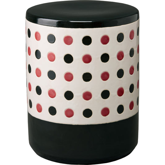 Polka Dot Garden Stool by Emissary USA. Made from unique in a modern style.