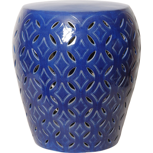 Large Lattice Garden Stool by Emissary USA. Made from unique in a modern style.