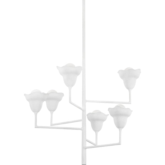 Alora Chandelier by Hudson Valley. Made from iron in a modern style.