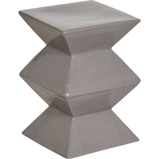 Zigzag Garden Stool by Emissary USA. Made from unique in a modern style.