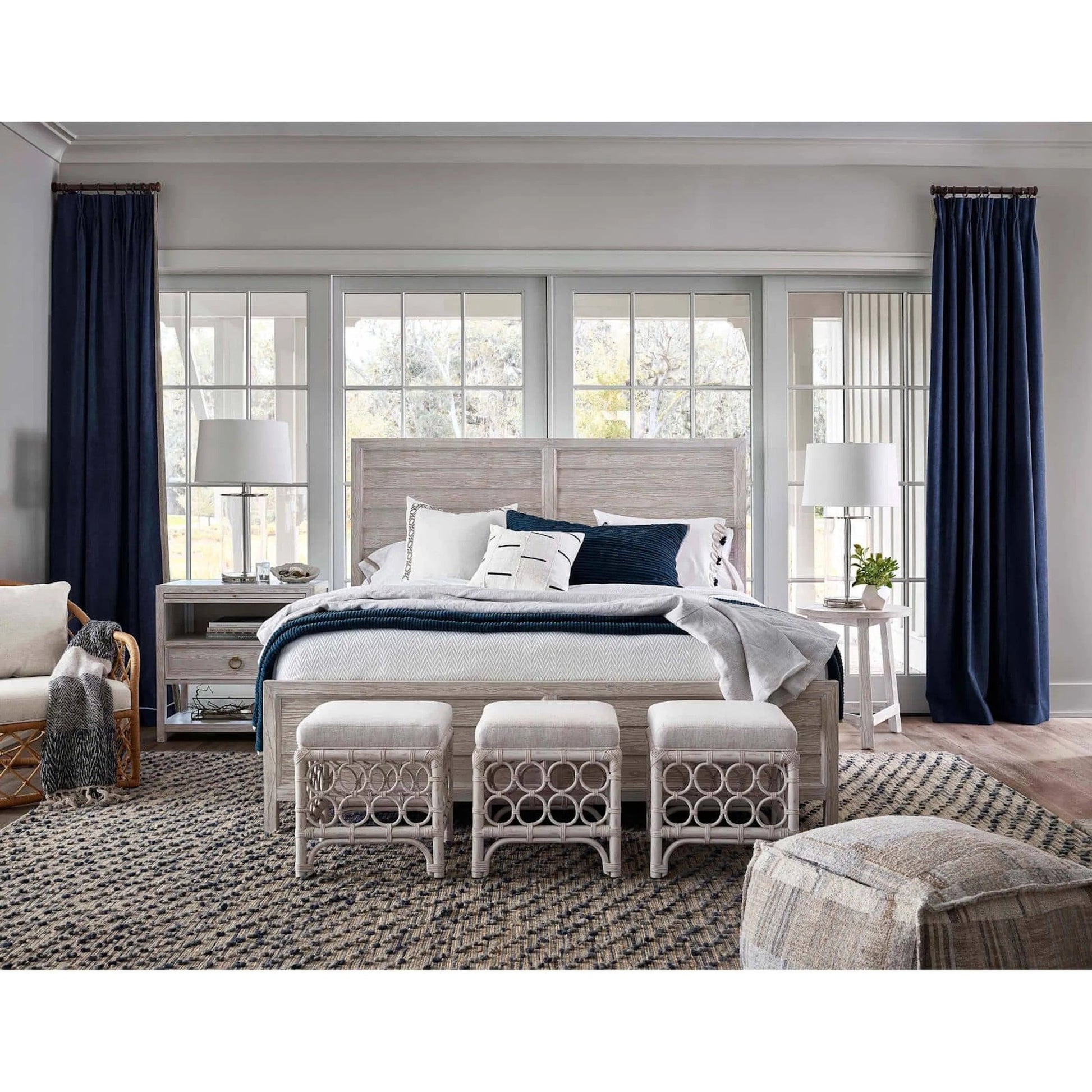 Magelian Glass Table Lamp by Regina Andrew in clear. Made from glass in a coastal style.