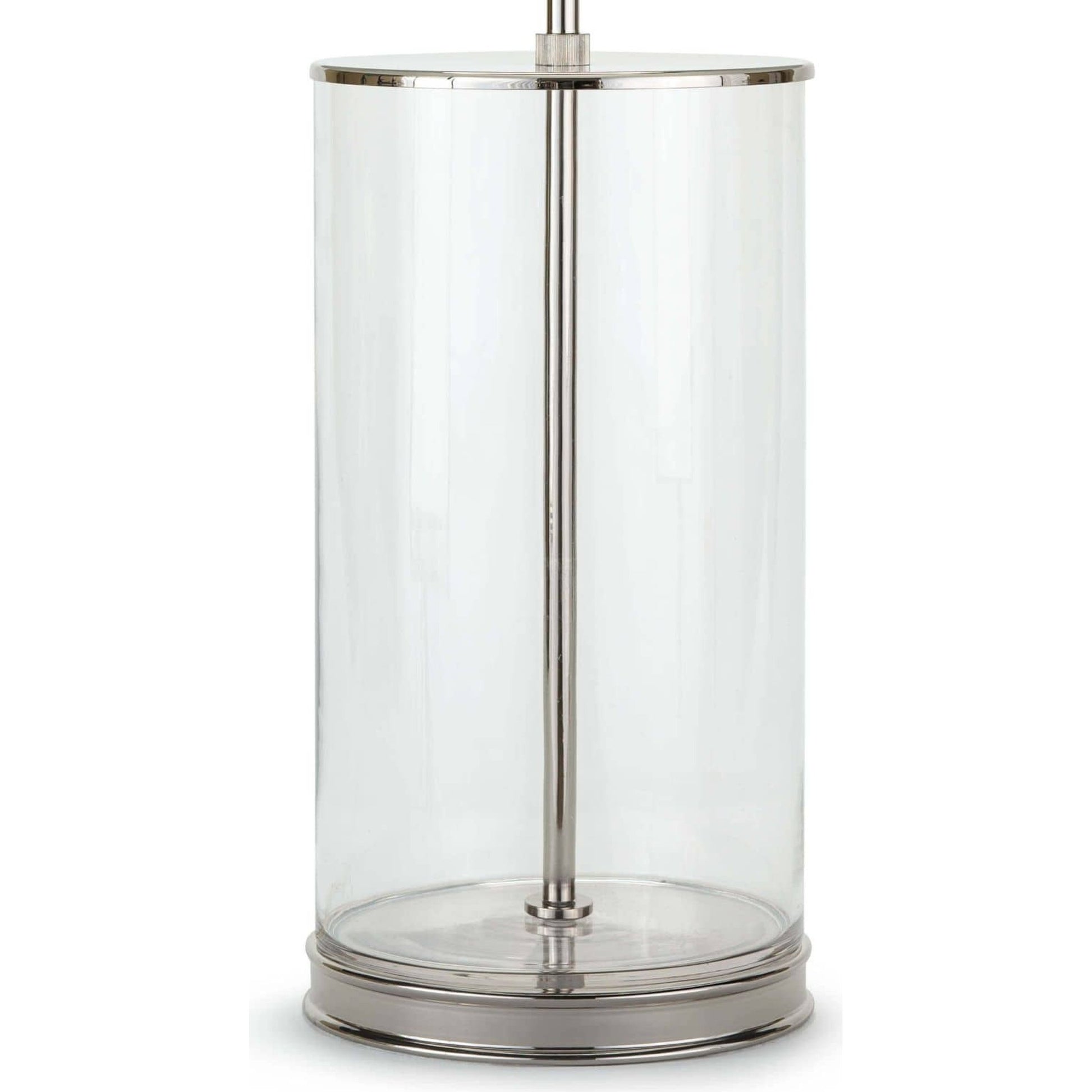 Magelian Glass Table Lamp by Regina Andrew in clear. Made from glass in a coastal style.