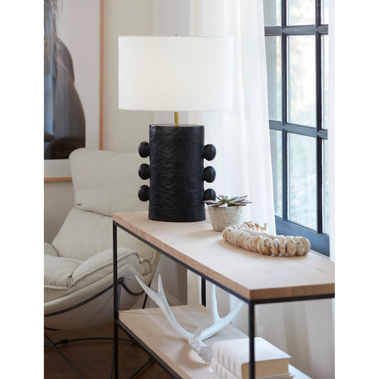 Maya Table Lamp by Regina Andrew. Made from aluminum in a modern style.