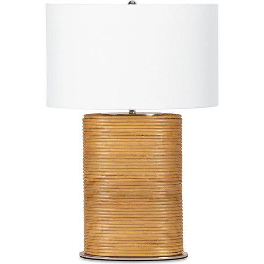 Resort Bedside Table Lamp by Regina Andrew in brown and natural. Made from natural material in a rustic style.