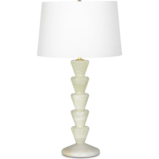001 SI-2262617 | Primary Silo | Patricia Jade Table Lamp by Regina Andrew in natural jade. Made from jade in a modern style.