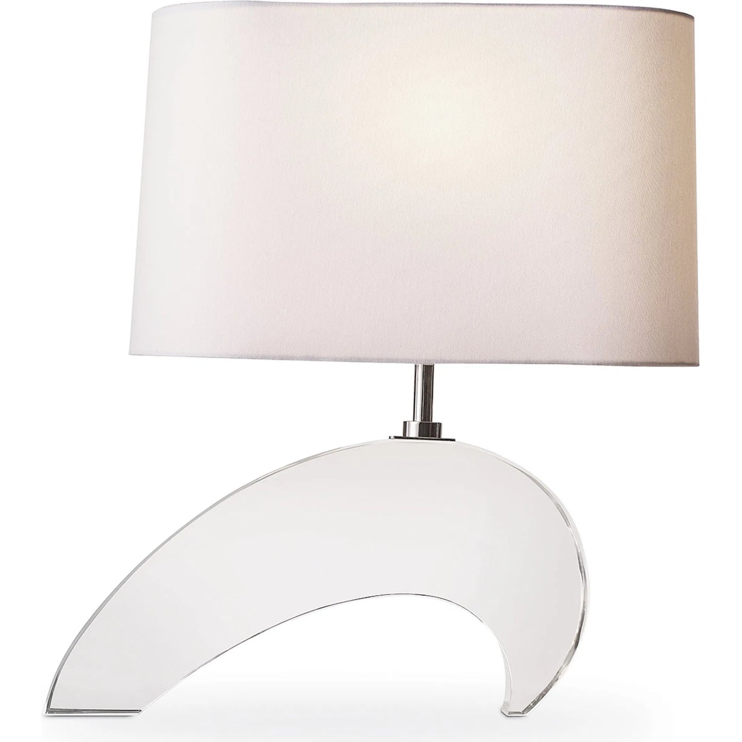 000 SI-2441195 | Primary Silo | Wave Crystal Table Lamp by Regina Andrew in clear. Made from crystal in a modern style.