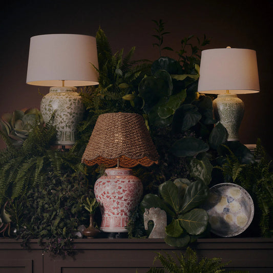 Faye Ceramic Table Lamp by Regina Andrew. Made from ceramic in a unique style.