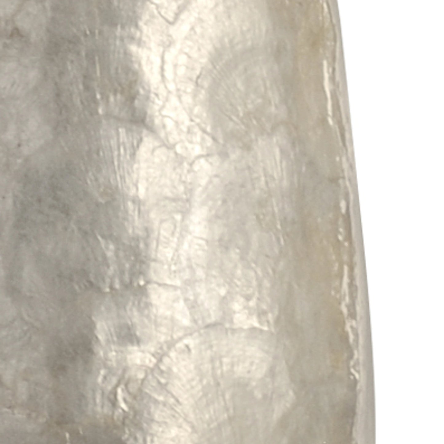004 SR-386384 | Additional Silo | Shell Covered Urn Lamp by Wildwood in natural capiz, clear. Made from unique in a modern style.