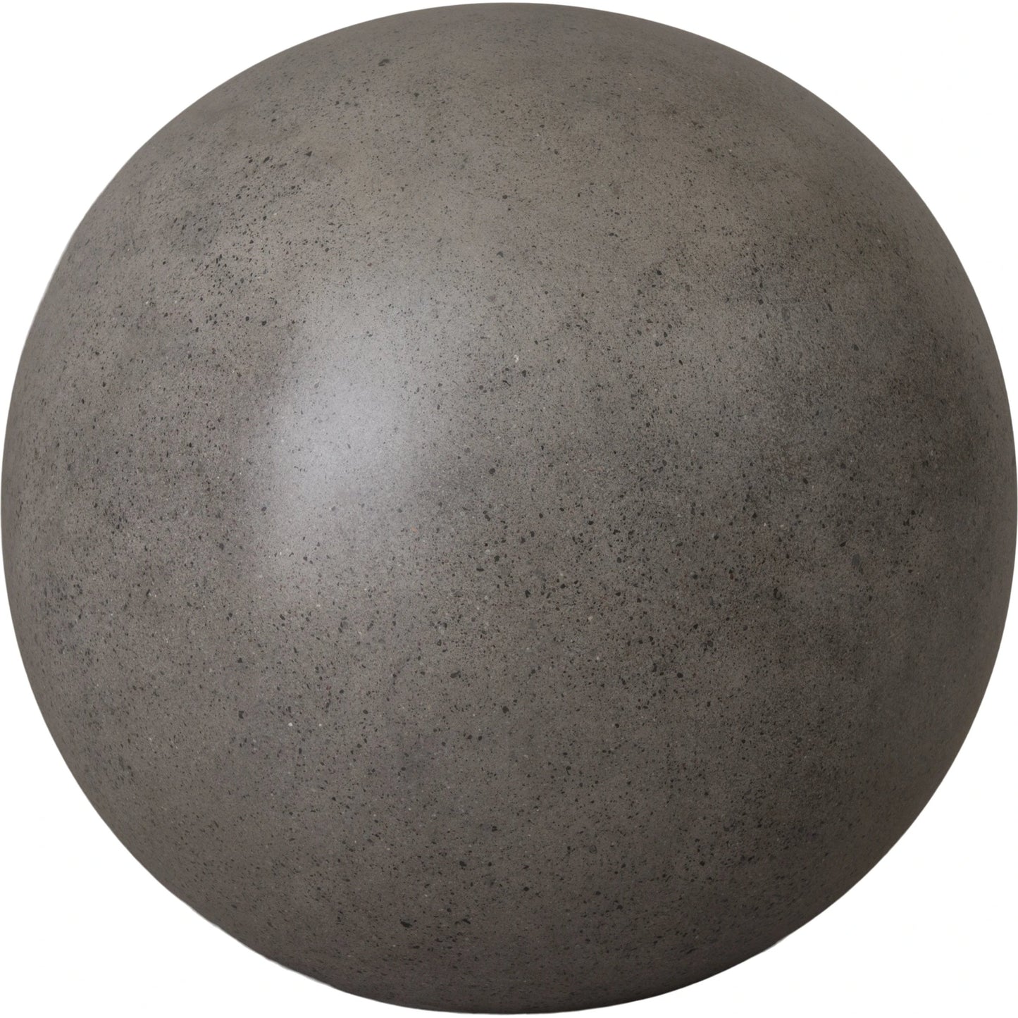 001 SI-2082267 | Primary Silo | Pozzo Gazing Ball by Emissary in terrazzo gray and matte. Made from terrazzo in a modern style.