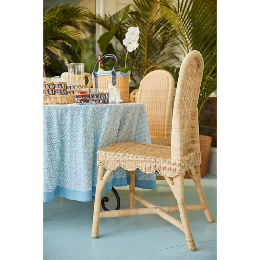Linton Chair (Set of 2) by Chelsea House in tan. Made from wicker in a rustic style.