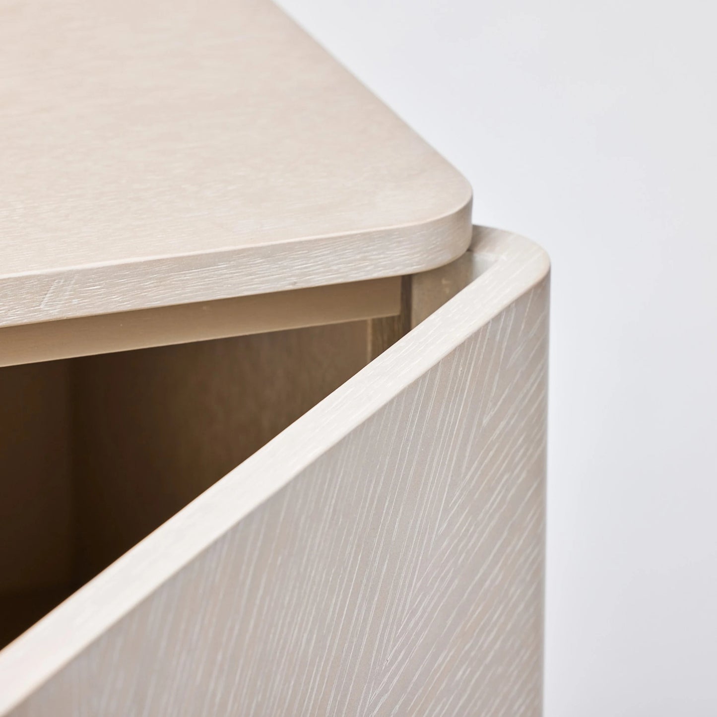 005 SI-2122705 | Additional Silo | Cabot Credenza by Interlude Home in cliffside grey, brushed steel. Made from oak, steel in a modern style.