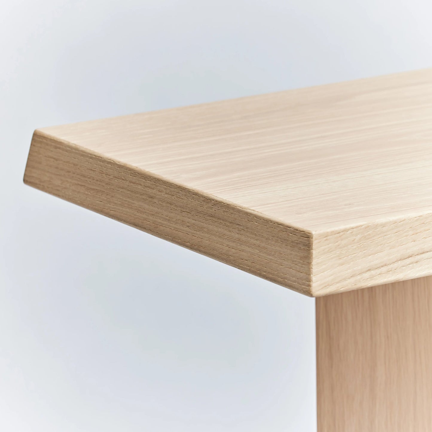 006 SI-2130782 | Closeup | Lummus Console Table by Interlude Home in pale natural. Made from oak in a modern style.