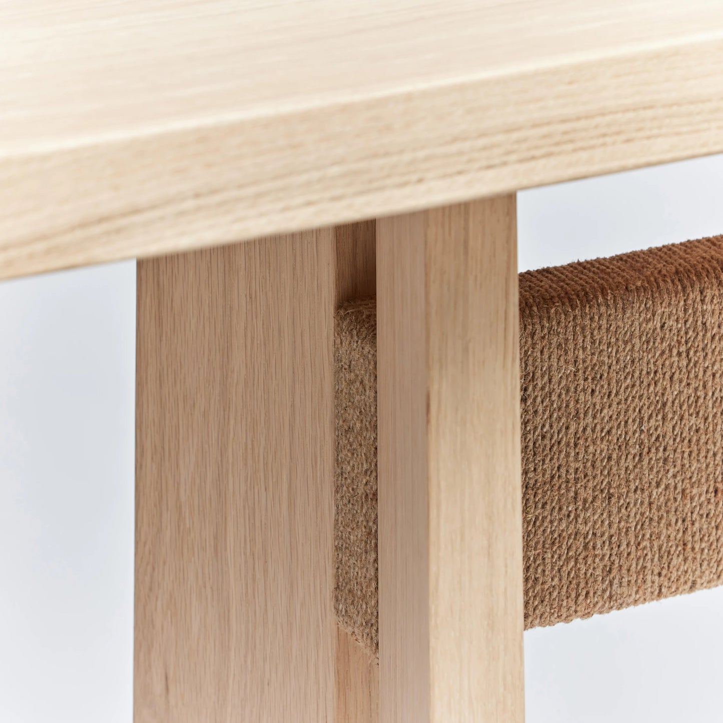 003 SI-2130782 | Primary Silo | Lummus Console Table by Interlude Home in pale natural. Made from oak in a modern style.