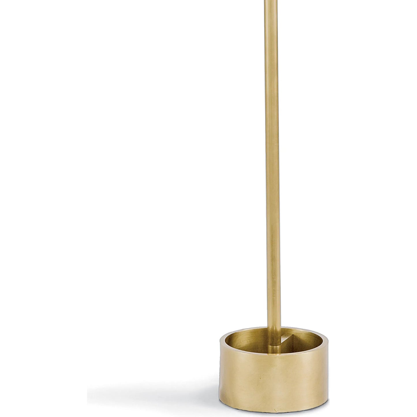 005 S-286918 | Closeup | Geo Rectangle Floor Lamp by Regina Andrew in brass and natural brass. Made from steel in a modern style.