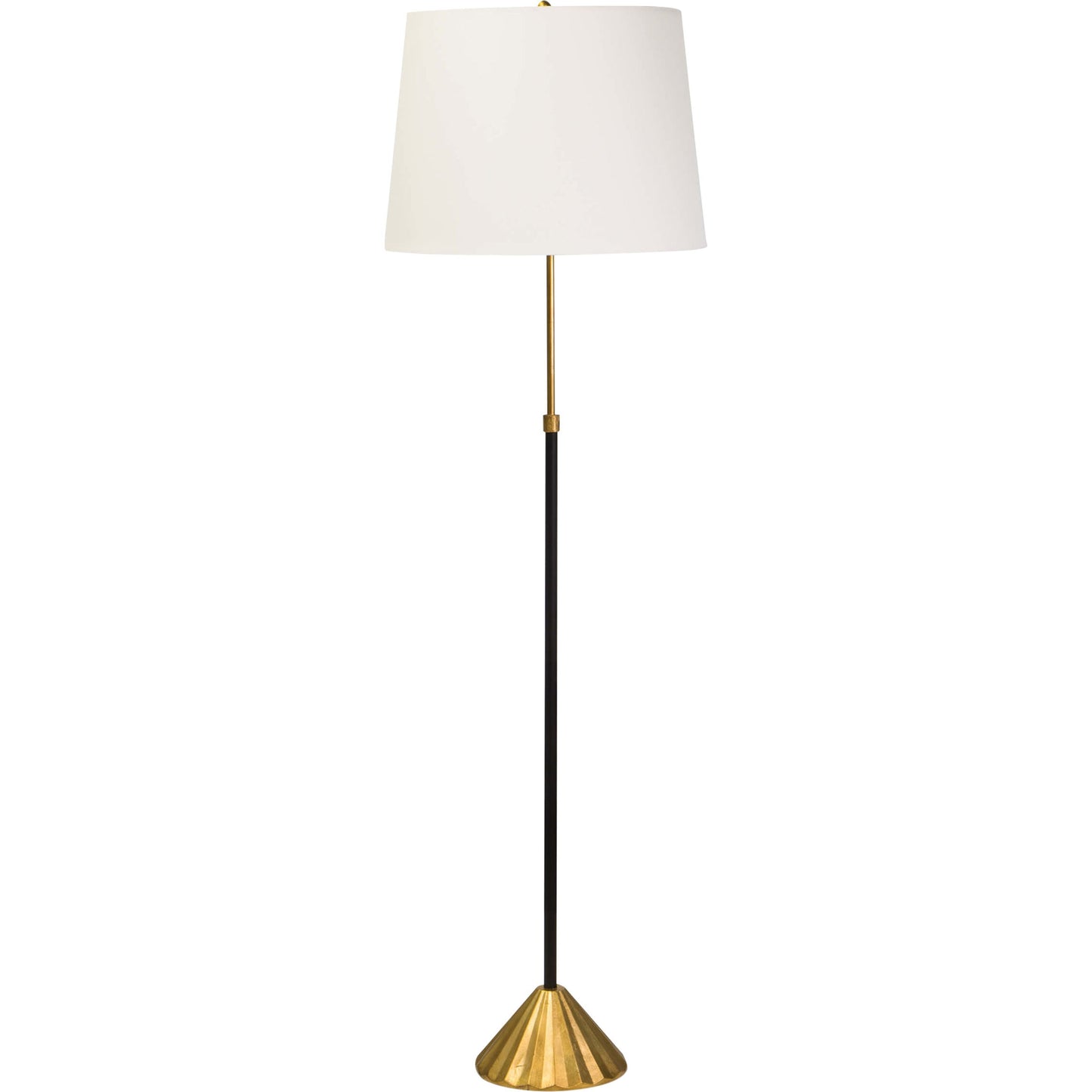 001 S-341661 | Additional Silo | Parasol Floor Lamp by Regina Andrew in gold and gold leaf. Made from aluminum in a modern style.