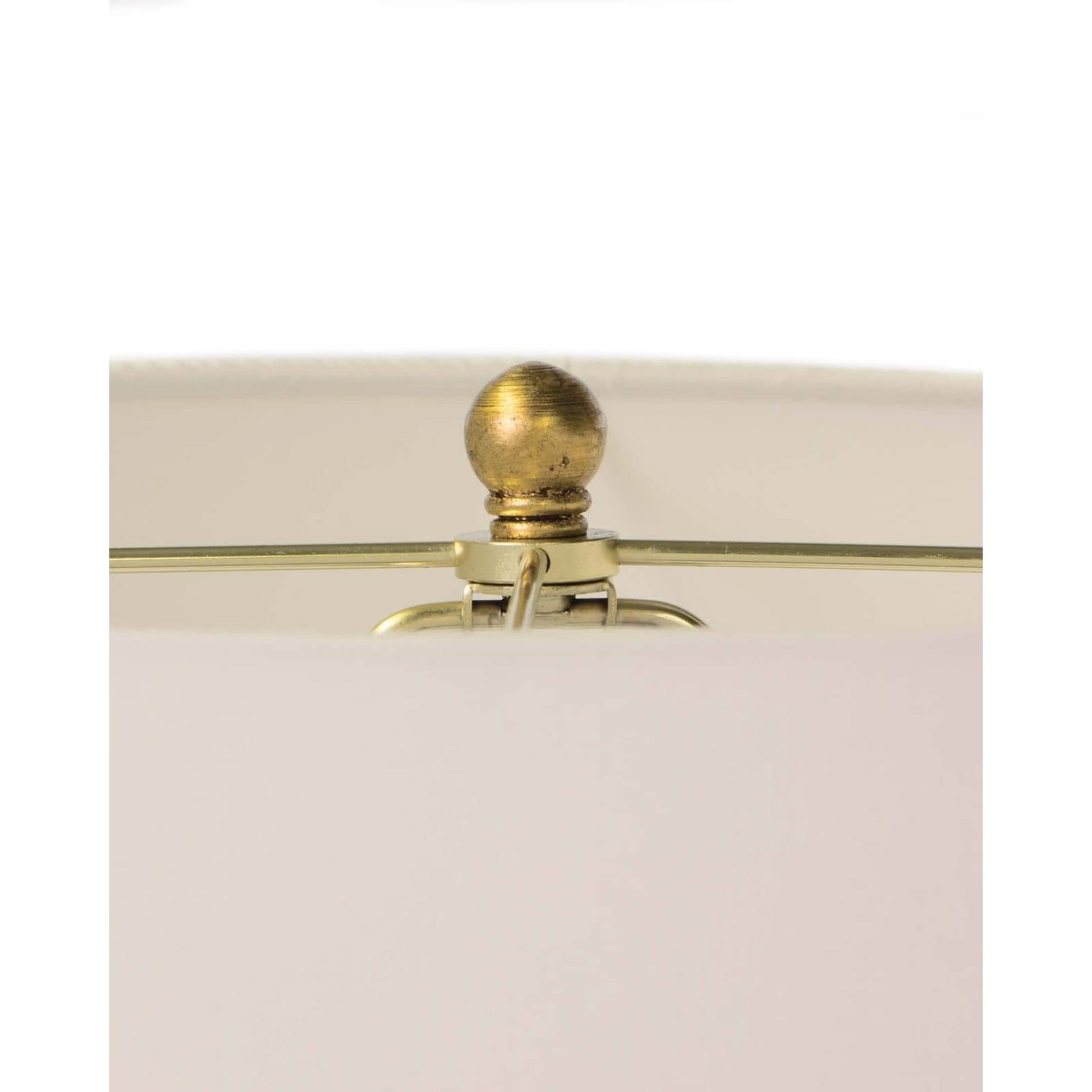 Parasol Floor Lamp by Regina Andrew in gold and gold leaf. Made from aluminum in a modern style.