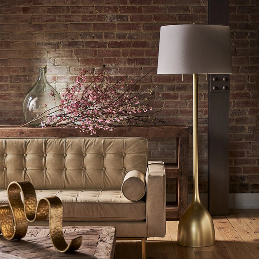 Logan Floor Lamp by Regina Andrew. Made from steel in a modern style.