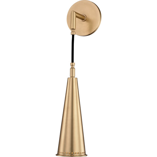 Alva Wall Sconce by Hudson Valley. Made from steel in a modern style.