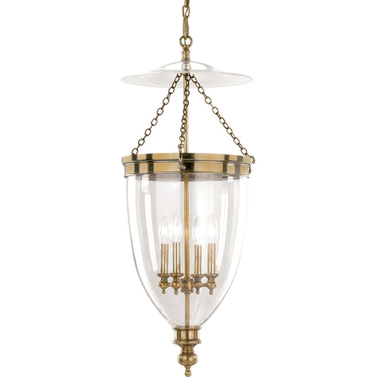 001 S-308423 | Primary Silo | Hanover 4 Light Pendant by Hudson Valley. Made from steel in a traditional style.