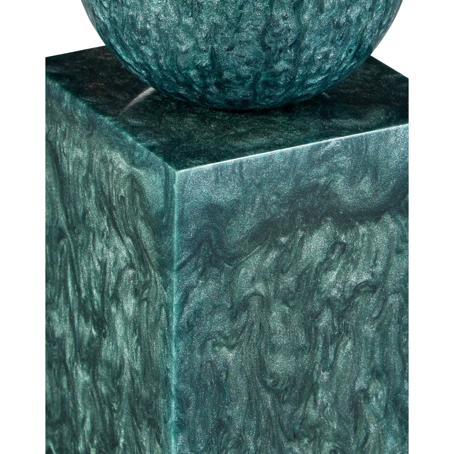 004 SI-2387116 | Closeup | Nova Object Set by Currey and Company. Made from composite in a eclectic & global style.