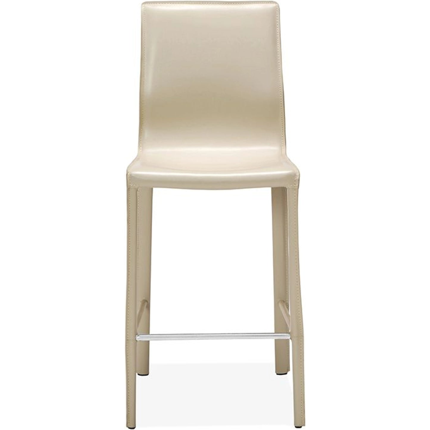008 S-246170 | Additional Silo | Jada Counter Stool by Interlude Home. Made from bonded leather, iron in a modern style.