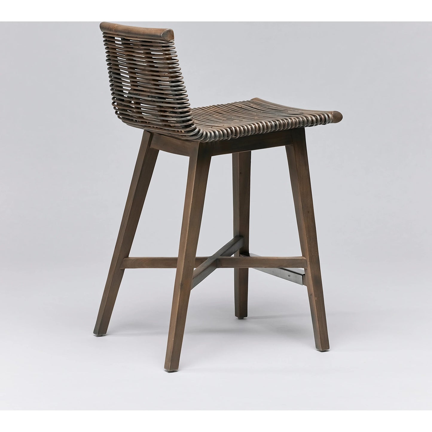008 SI-2123105 | Additional Silo | Sanibel Counter Stool by Interlude Home. Made from rattan, mahogany in a cottage & farmhouse style.