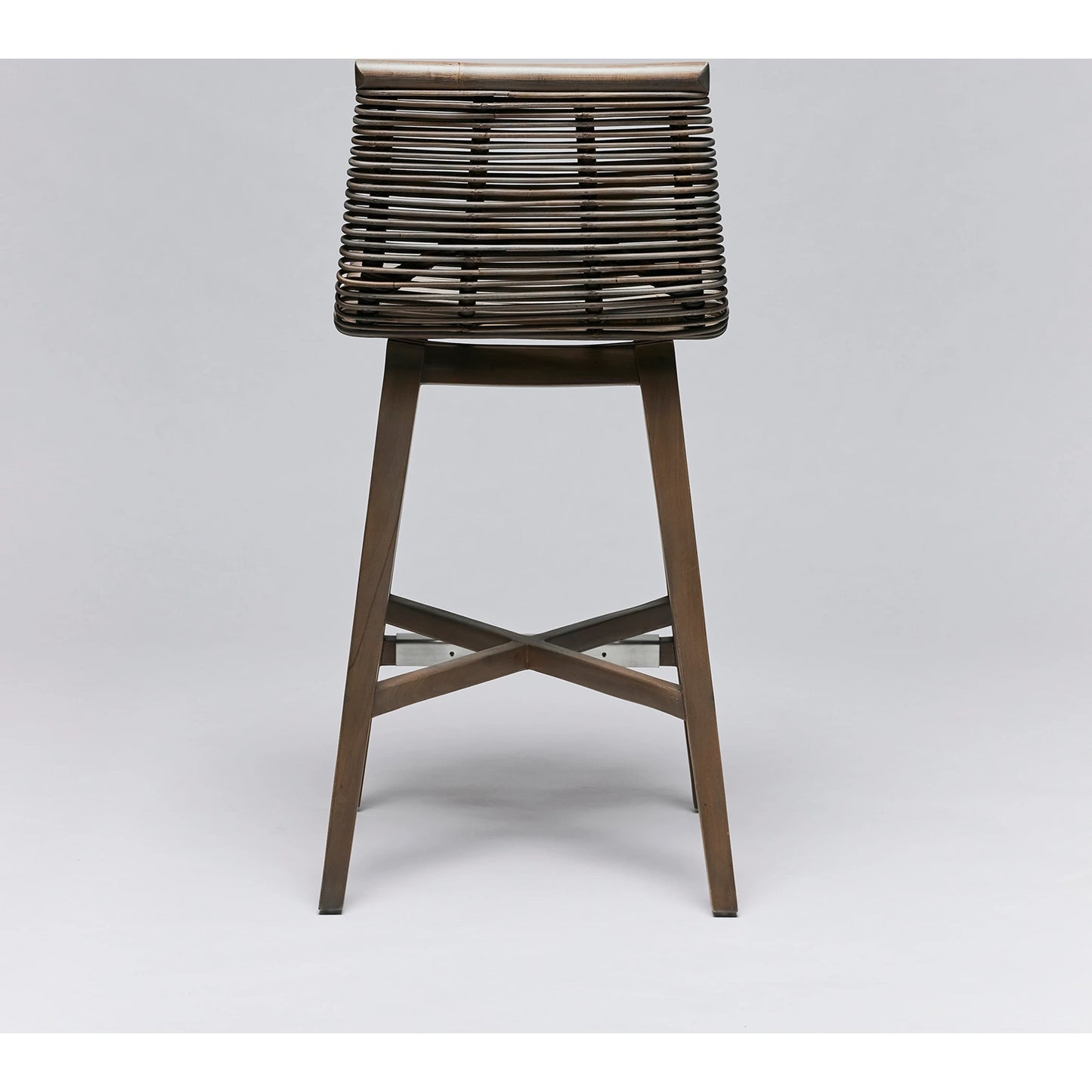 009 SI-2123105 | Additional Silo | Sanibel Counter Stool by Interlude Home. Made from rattan, mahogany in a cottage & farmhouse style.