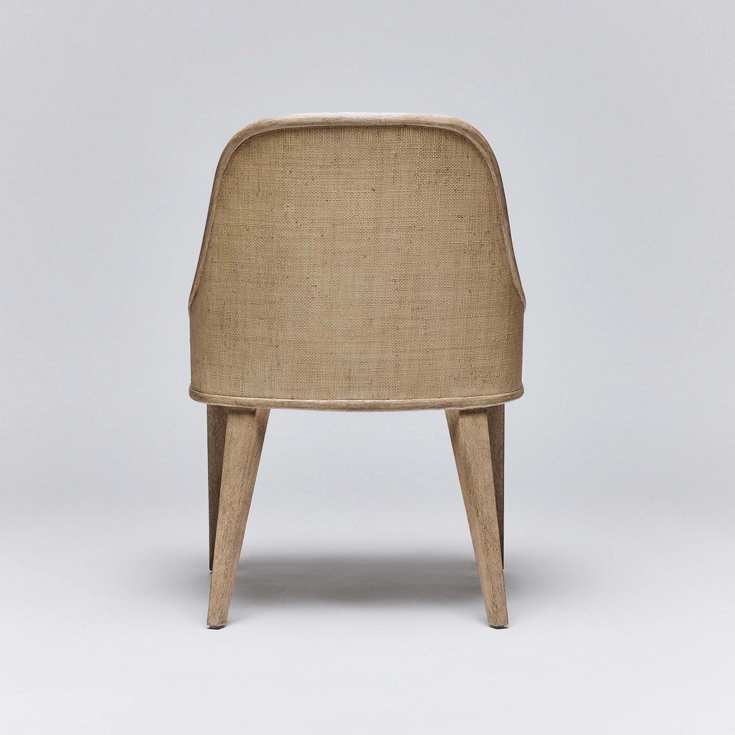 005 SI-2123121 | Additional Silo | Siesta Dining Chair by Interlude Home. Made from mahogany, raffia, flax weave in a modern style.