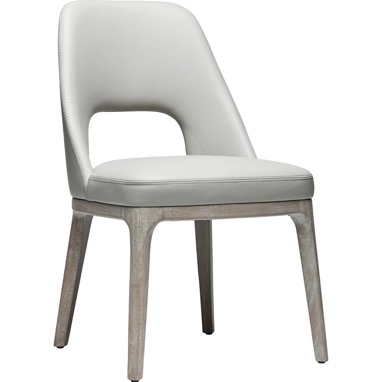 009 SI-2122708 | Additional Silo | Canton Dining Chair by Interlude Home. Made from mahogany, leather in a modern style.