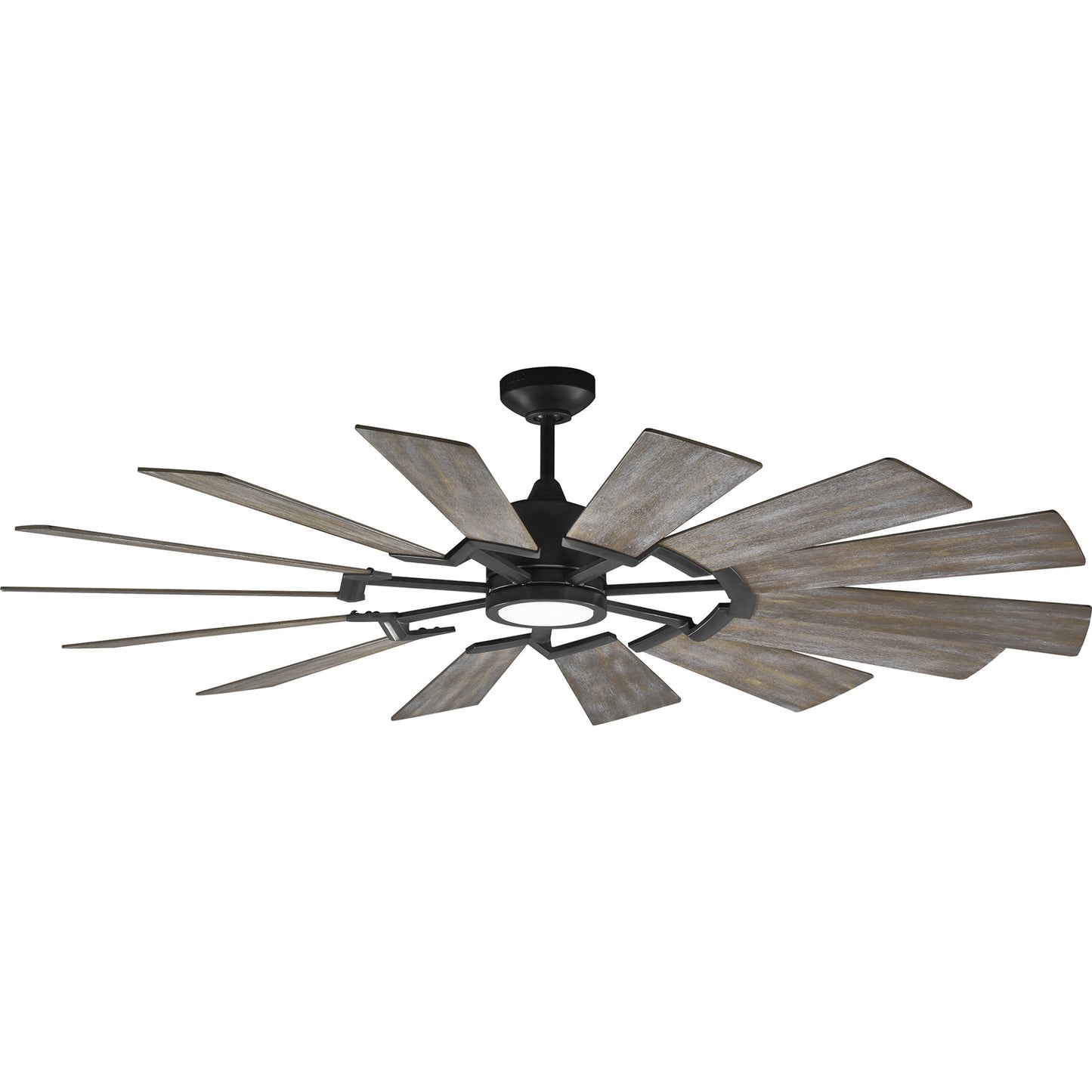 002 S-283763 | Additional Silo | Prairie Fan by Monte Carlo in aged pewter. Made from steel in a modern style.