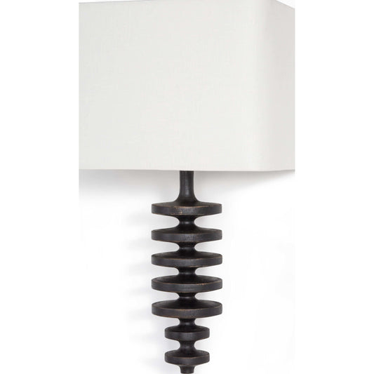Fishbone Sconce by Regina Andrew. Made from birch wood in a modern style.