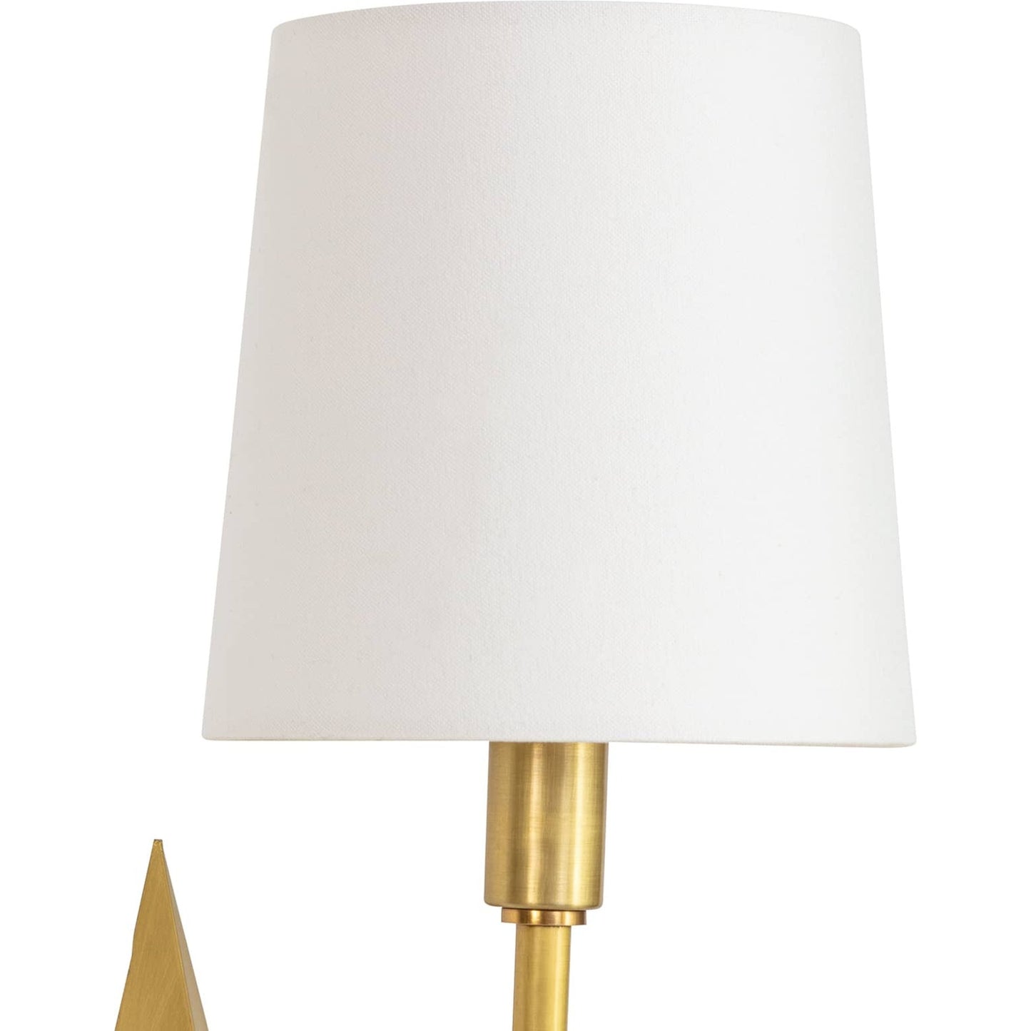 006 SI-1759152 | Closeup | Etoile Sconce in Natural Brass by Regina Andrew in natural brass. Made from steel in a coastal style.
