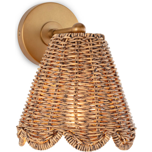 001 SI-2002203 | Primary Silo | Kismet Hanging Sconce by Regina Andrew. Made from plastic in a cottage & farmhouse style.