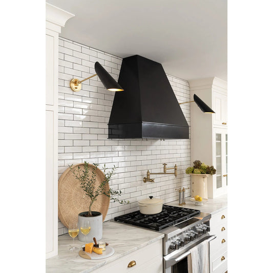 Vest Single Arm Sconce by Regina Andrew. Made from steel in a modern style.