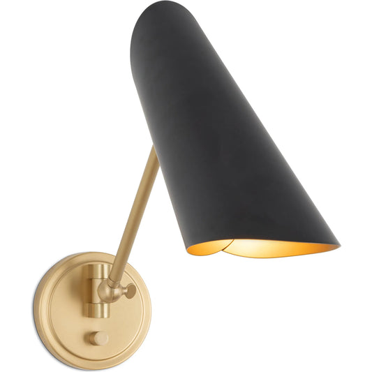 007 SI-2262701 | Primary Silo | Vest Single Arm Sconce by Regina Andrew. Made from steel in a modern style.