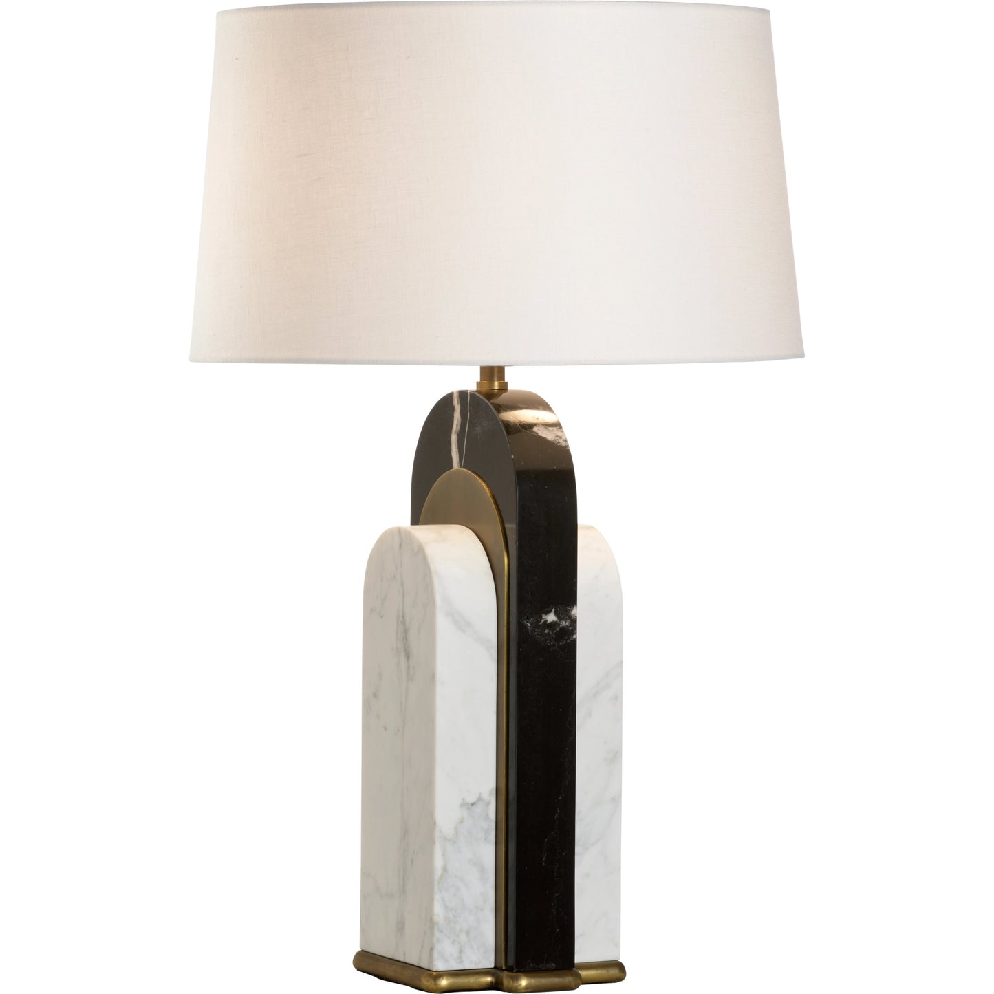 001 SI-2104319 | Additional Silo | Channarock Lamp by Wildwood in natural white, natural black, antique brass. Made from unique in a modern style.