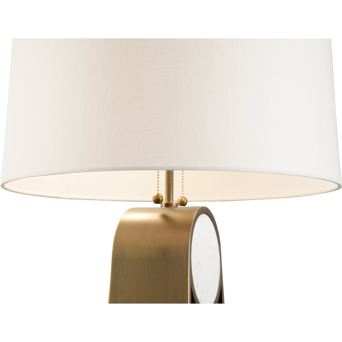 002 SI-2104321 | Additional Silo | Emmons Lamp by Wildwood in white, gold. Made from unique in a modern style.
