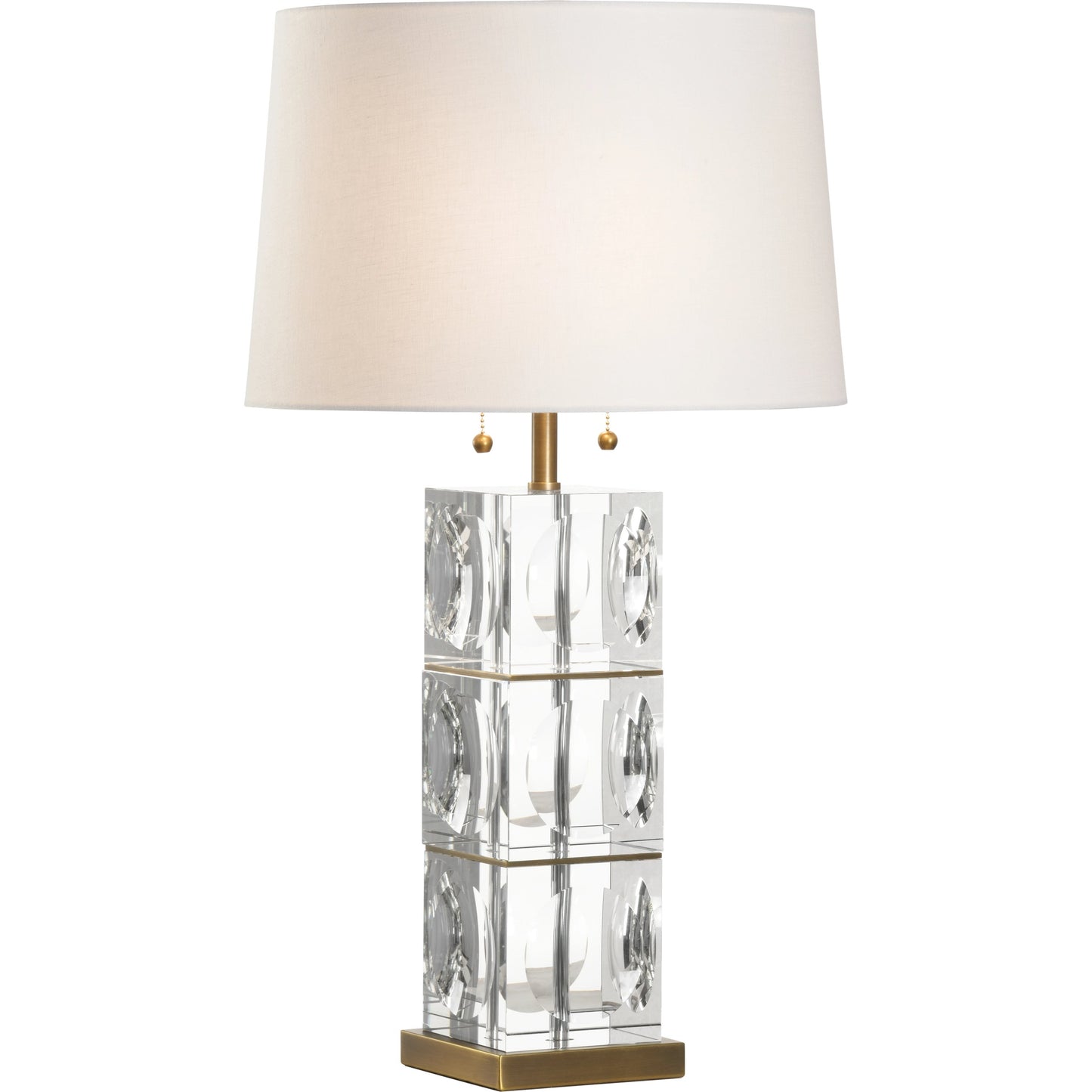 001 SI-2104325 | Additional Silo | Lasater Lamp by Wildwood in clear, antique brass. Made from unique in a modern style.