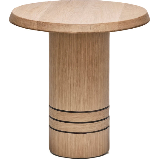 Hunt Side Table by Interlude Home. Made from oak, steel in a modern style.